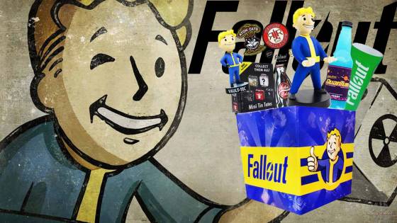 Fallout Gift Box with Exclusive Vault Boy Superhero Pin & Nuka Cola Blaster Review
