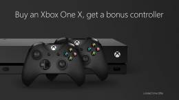 Free Xbox One X Controller with Purchase of Console on the Microsoft Store