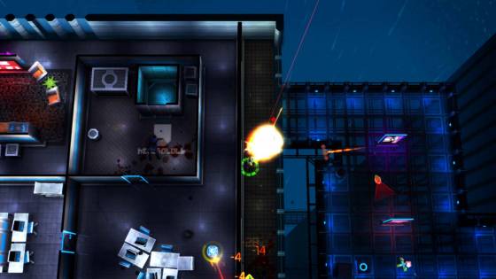 Neon Chrome Updated for Linux on GOG and Steam