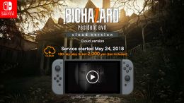 Resident Evil 7: Biohazard Coming to the Switch, But Only in Cloud Form